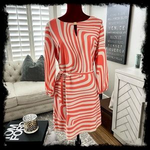 TAHARI ASL - shift dress with belt option